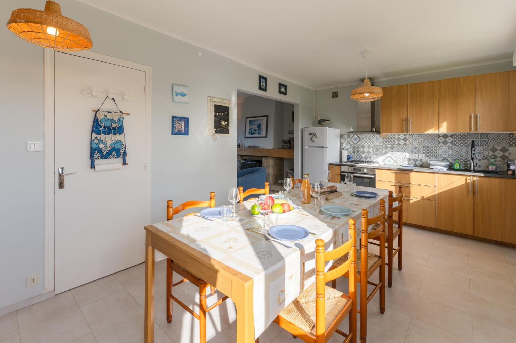 Ty Mor Bras - Maison Familiale A 2 Pas De La Plage Portsall المظهر الخارجي الصورة